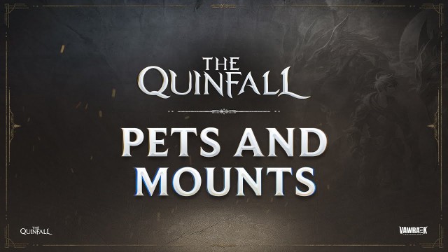 Разработчики MMORPG The Quinfall "рассказали" про петов и маунтов в игре