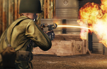 Heroes & Generals - Обновление “Пламя войны” добавило в игру огнеметы