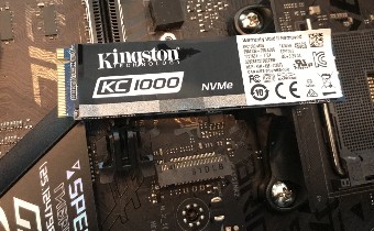[ОБЗОР] Kingston KC1000 NVMe PCIe SSD 480 Gb