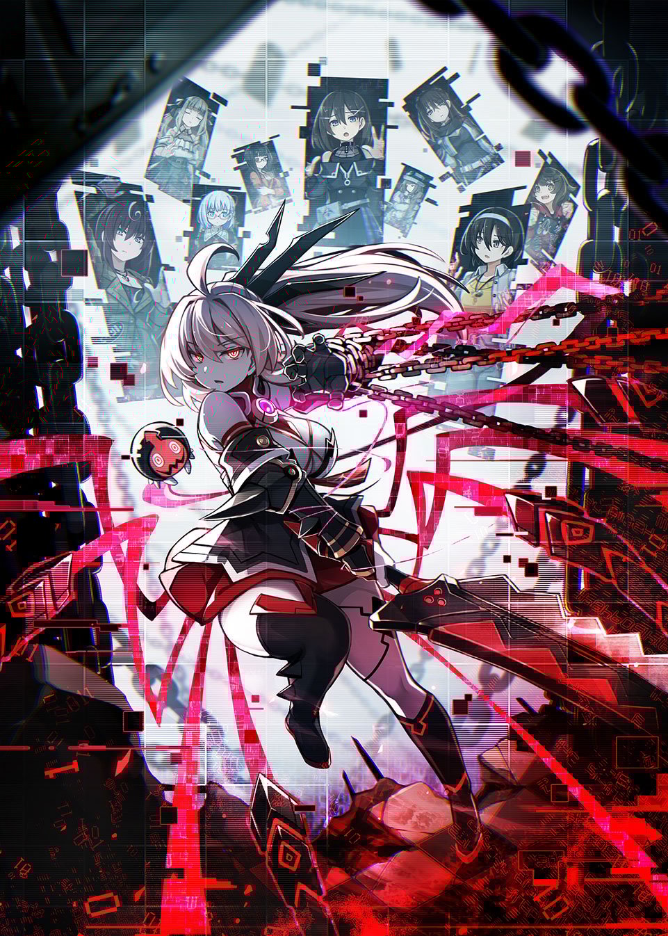 Скриншоты из игры Death end re;Quest Code Z.