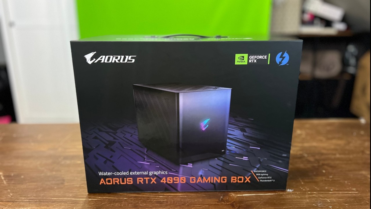 Обзор AORUS RTX 4090 GAMING BOX - ящик с сюрпризом Обзор AORUS RTX 4090 GAMING BOX - ящик с сюрпризом