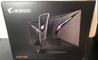 AORUS AD27QD — первый игровой монитор от GIGABYTE