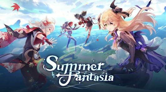 В сеть утек трейлер обновления 2.8 Genshin Impact под названием Summer Fantasia