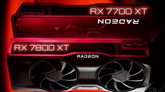 AMD RX 7800 XT на 7% быстрее RTX 4070, а RX 7700 XT на 16% быстрее RTX 4060 Ti