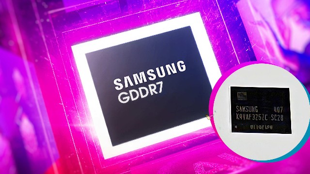 Samsung показали 2-гигабайтные чипы GDDR7 для видеокарт нового поколения