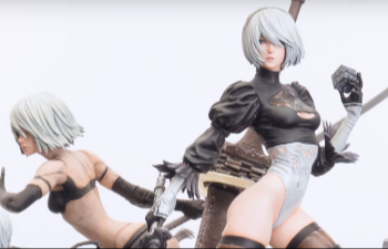 NieR: Automata - Великолепные фигурки 2B, A2 и 9S в масштабе 1/4