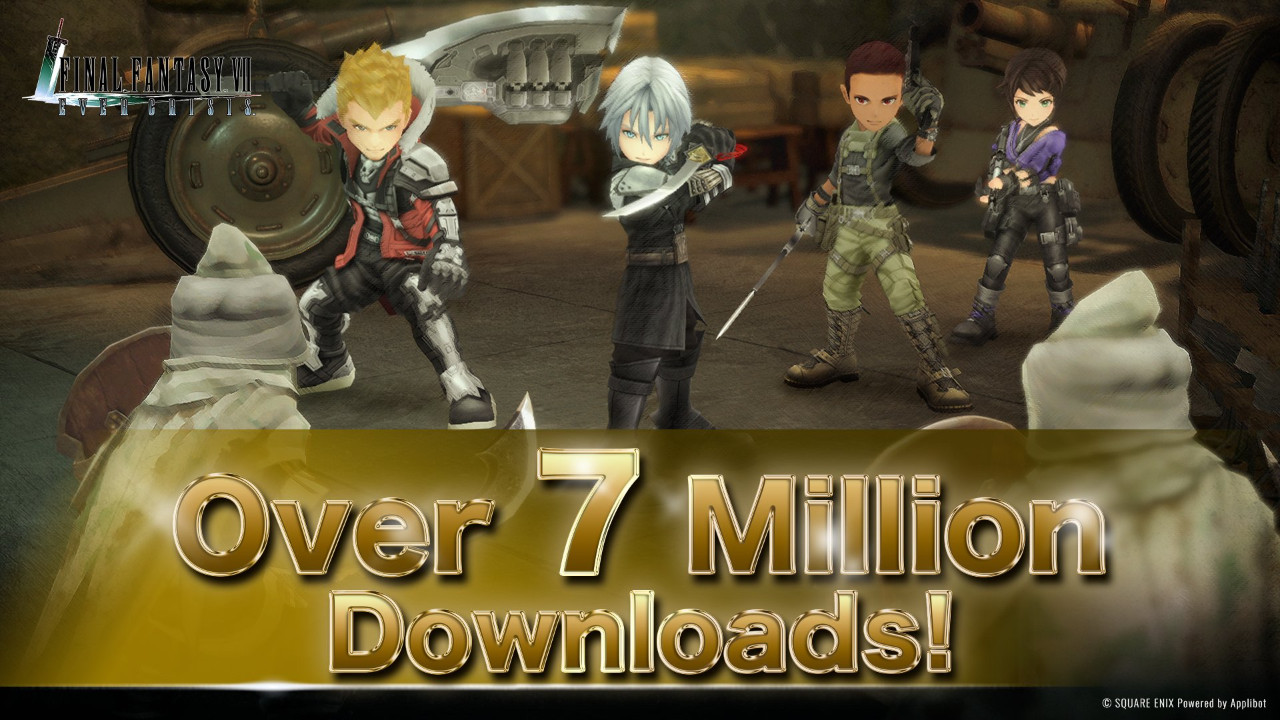 Final Fantasy VII: Ever Crisis скачали 7 миллионов раз Final Fantasy VII: Ever Crisis скачали 7 миллионов раз