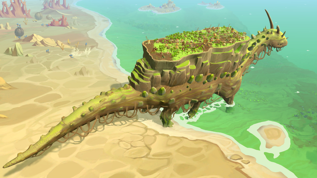 Необычная стратегия The Wandering Village вышла на Xbox