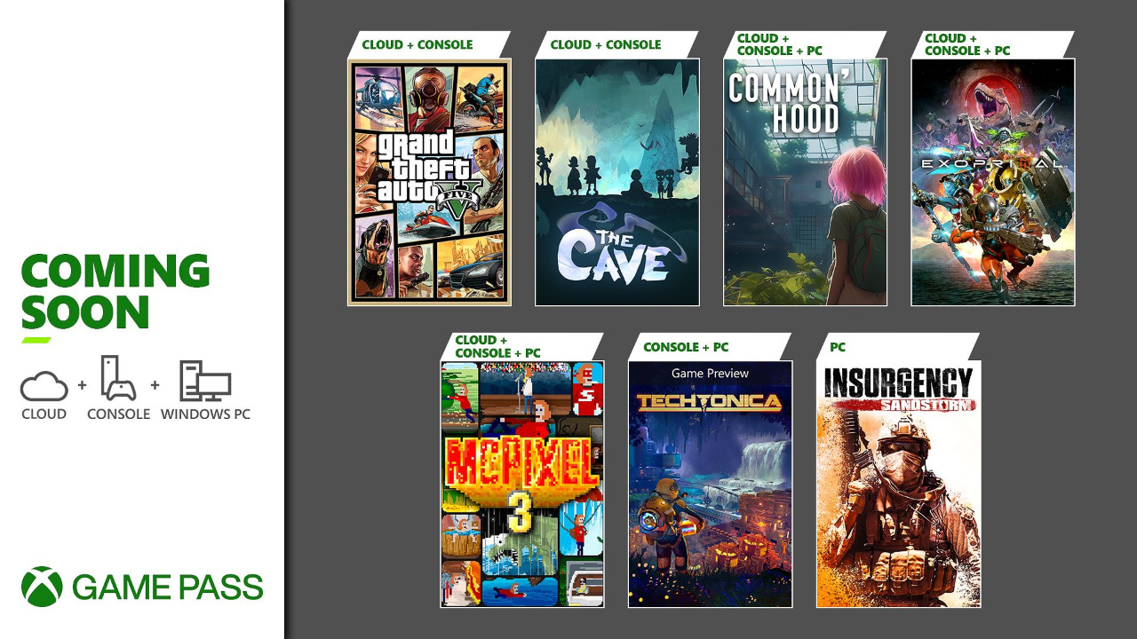 GTA V, Exoprimal и другие игры появятся в Game Pass в июле GTA V, Exoprimal и другие игры появятся в Game Pass в июле
