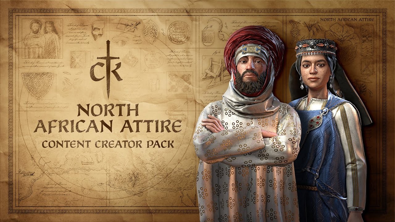 Crusader Kings III – вышел новый набор одежды North African Attire Pack, разработанный моддером игры