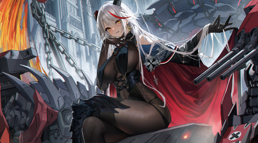 Красивая и дорогая Эгир из Azur Lane исполнена в пластике