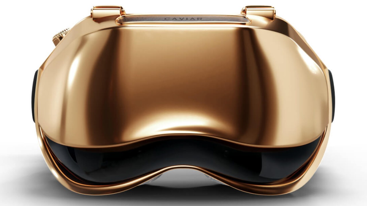 Caviar решили, что золотая Apple Vision Pro за $40 000 является отличной идеей