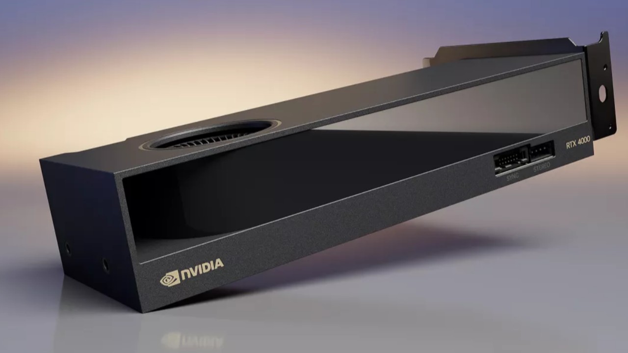 Nvidia RTX 4000 SFF предлагает производительность RTX 3070 в обмен на всего 70 Вт энергии