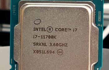 В сети появился первый обзор Intel Core i7-11700K, и его производительность не впечатляет