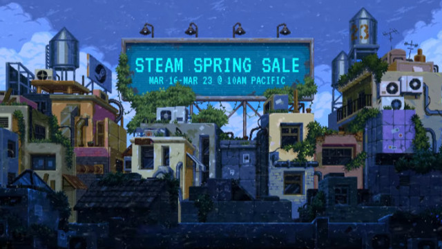 Вышел трейлер весенней распродажи в Steam