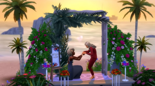 Написать свои “Свадебные истории” можно будет с DLC к The Sims 4