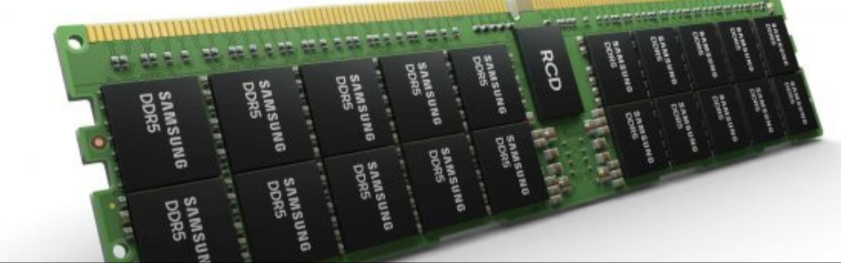 Новые чипы памяти DDR5 от Samsung могут позволить создание модулей на 768 гигабайт