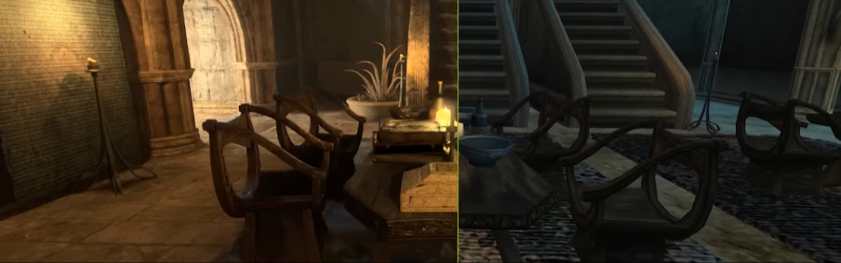 NVIDIA показала HD-ремастер The Elder Scrolls III: Morrowind, созданный ИИ при помощи RTX Remix