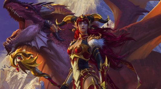 Меню входа в игру и главная музыкальная тема World of Warcraft: Dragonflight
