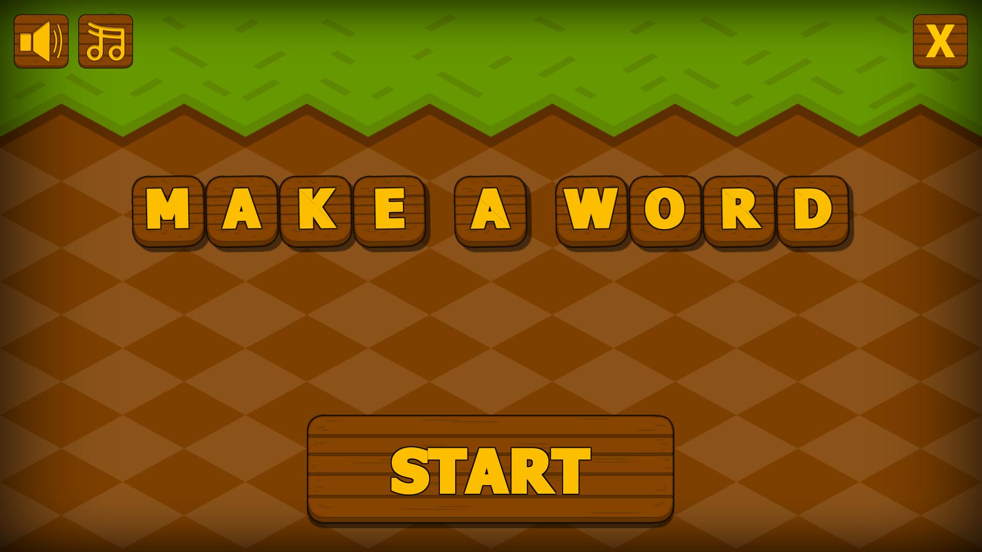 Out making games. Make игра. Make more игра. Make Word. Word.