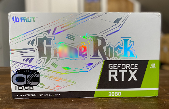 Обзор видеокарты Palit GeForce RTX 3080 GameRock OC 