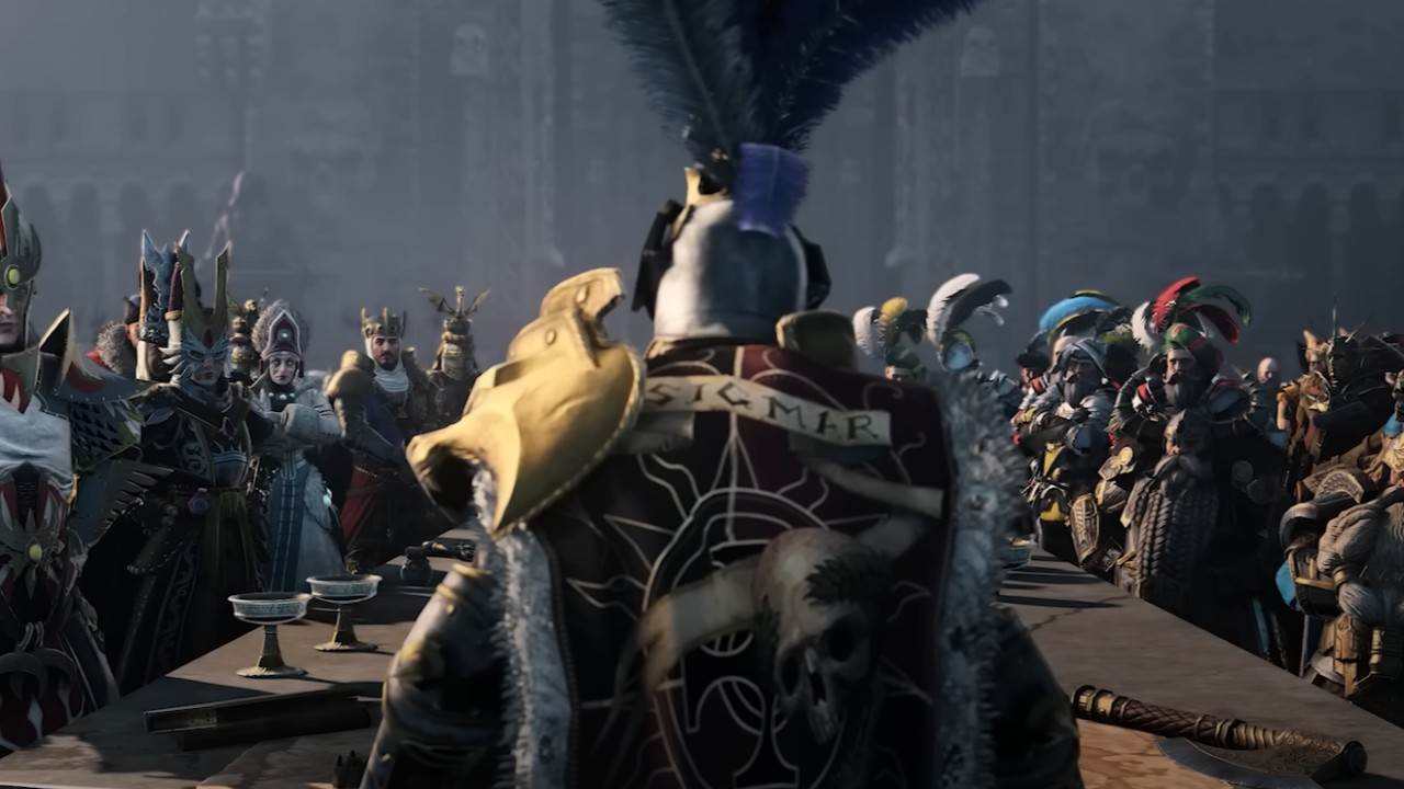 Релизный трейлер «Бессмертных империй» для Total War: WARHAMMER III с намеком на гномов Хаоса