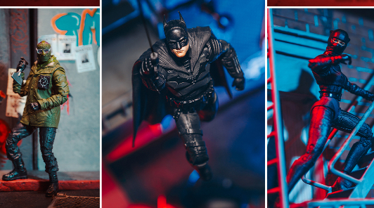 McFarlane Toys выпустит новую коллекцию фигурок, посвященную грядущему фильму «Бэтмен» с Робертом Паттинсоном