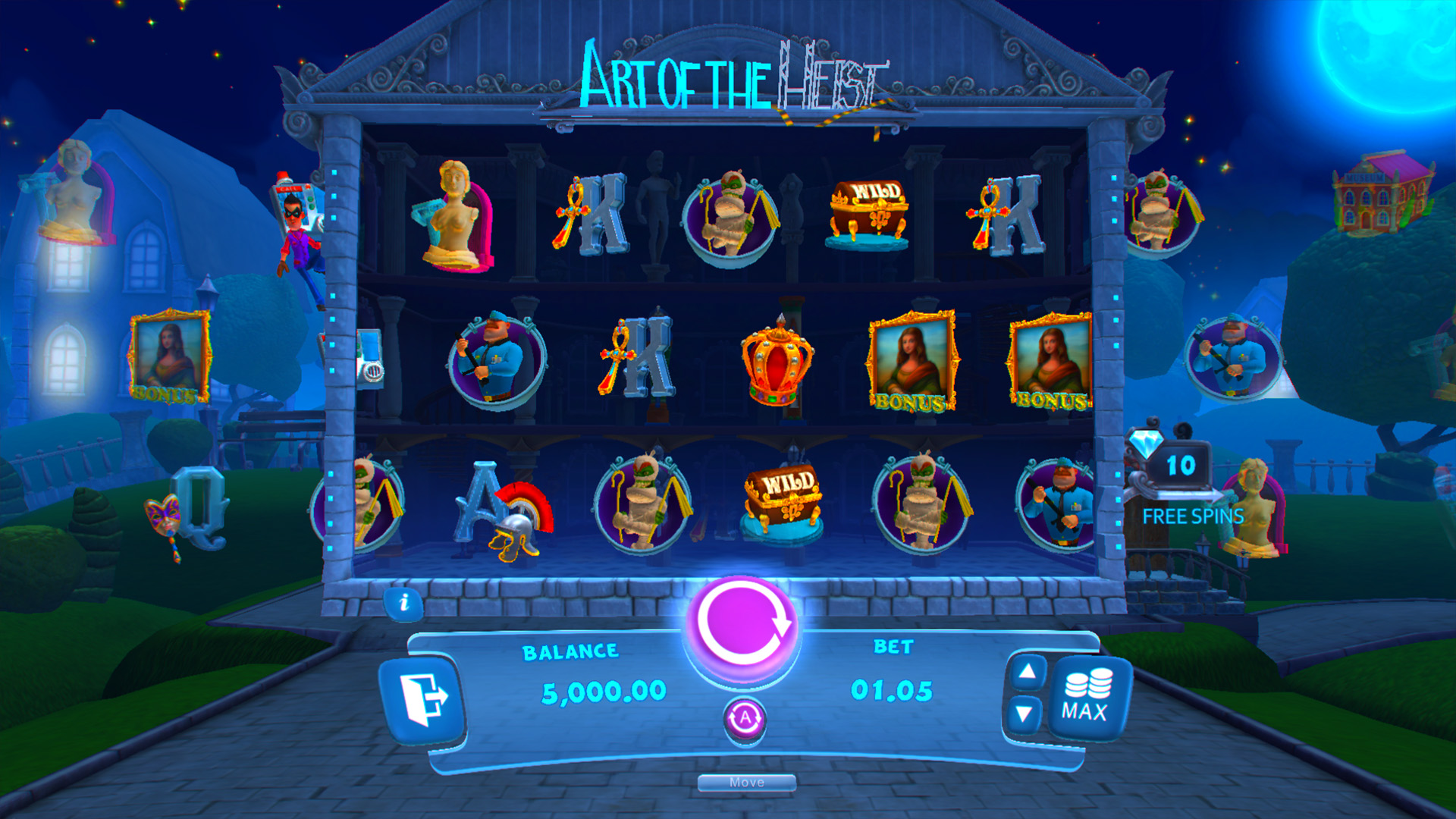 Free virtual slot machine games