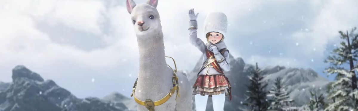 Пушистая альпака для Шай и Валенсия на Арене Крови в Black Desert Пушистая альпака для Шай и Валенсия на Арене Крови в Black Desert