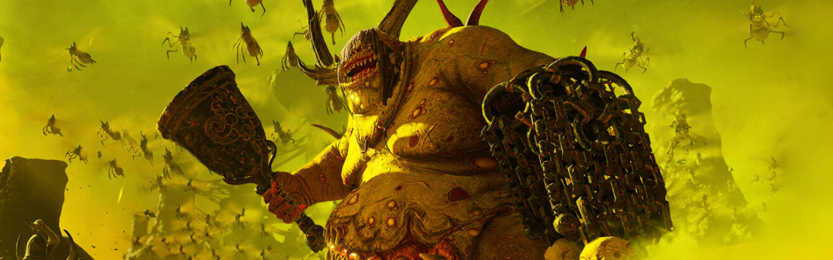 Знакомство с Нурглом из Total War: WARHAMMER III и его легионами демонов