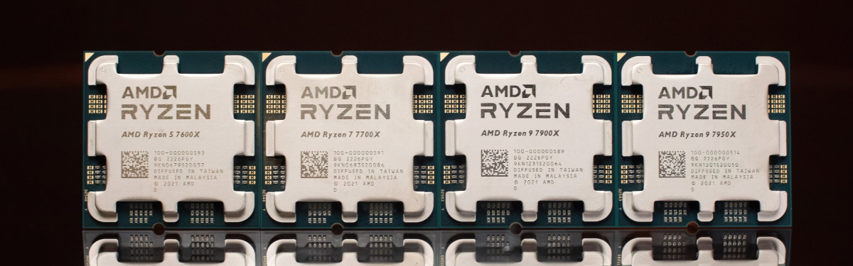 Первые бенчмарки AMD Ryzen 9 7950X и Ryzen 5 7600X
