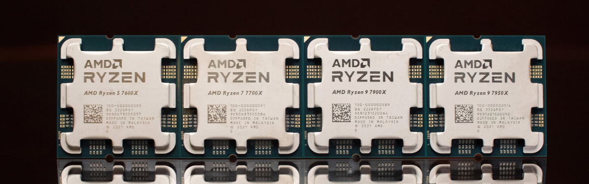 Первые бенчмарки AMD Ryzen 9 7950X и Ryzen 5 7600X Первые бенчмарки AMD Ryzen 9 7950X и Ryzen 5 7600X
