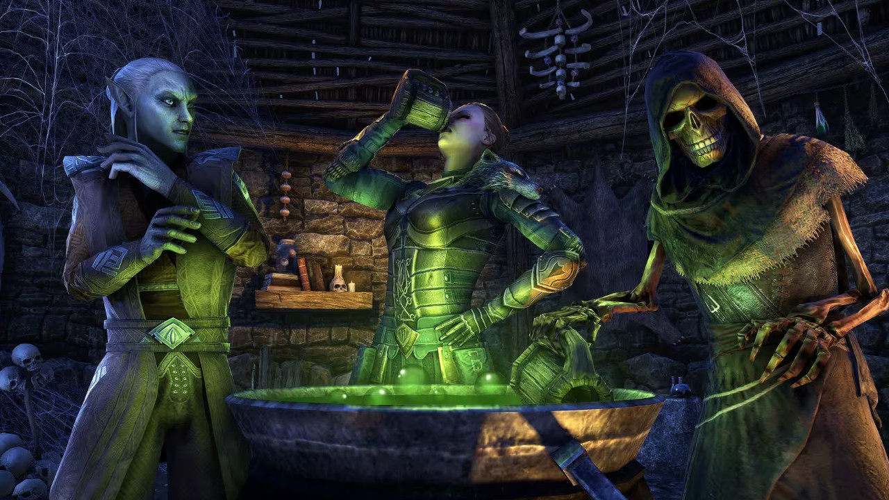 В The Elder Scrolls Online стартовал хэллоуинский ивент «Witches Festival»