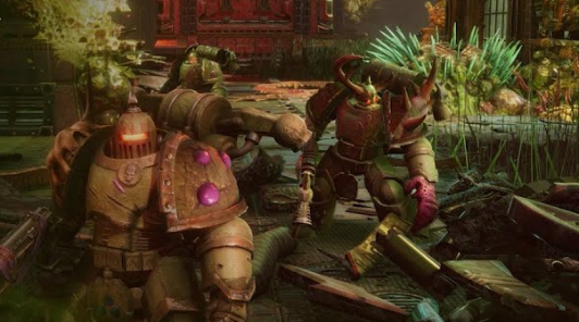 Чумные десантники — костяк Гвардии смерти в Warhammer 40,000: Chaos Gate – Daemonhunters
