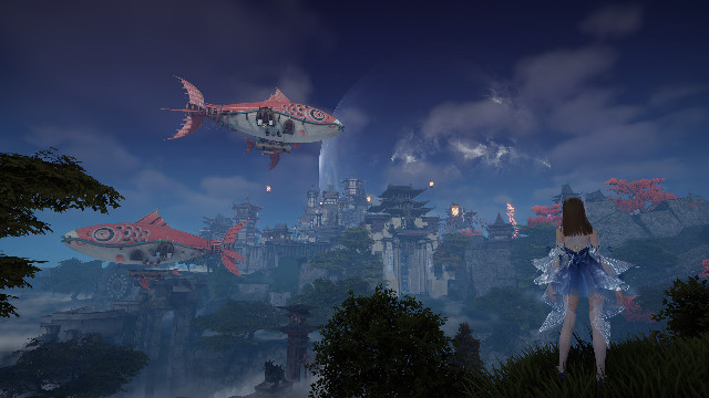 Новый геймплейный ролик MMORPG Perfect New World показывает механику полета персонажа