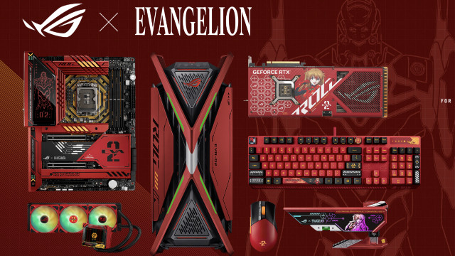 ASUS на gamesсom 2023 покажут свежую коллекцию с Neon Genesis Evangelion