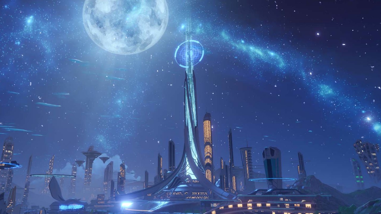 Рассматриваем новую локацию из Tower of Fantasy 4.0 — Gesthos Network