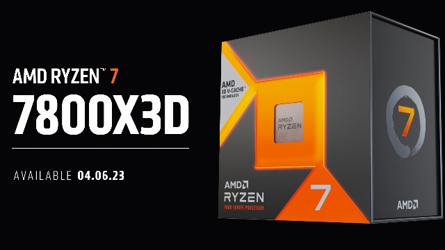 AMD Ryzen 7 7800X3D до 40% быстрее, чем R7 5800X3D