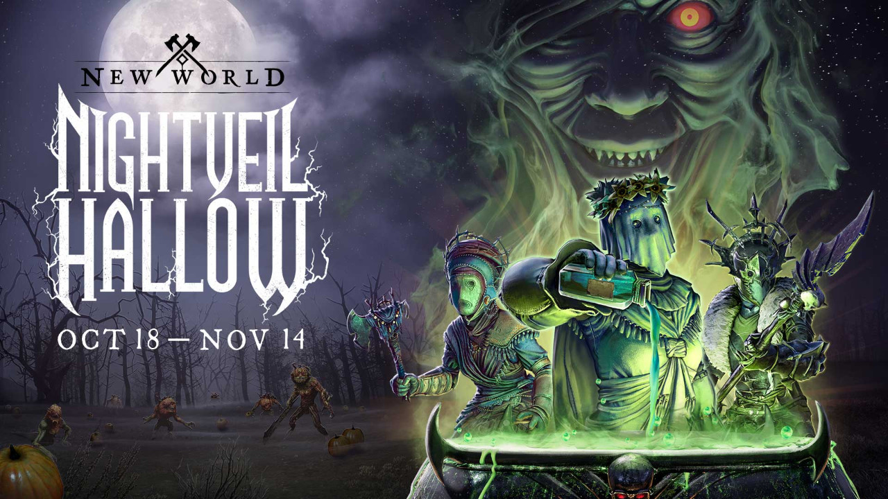 На следующей неделе в MMORPG New World стартует хэллоуинский ивент