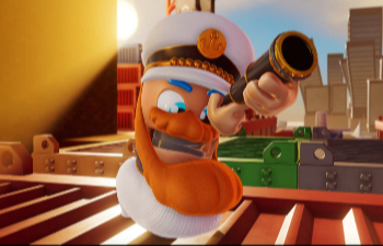 Worms Rumble - Разработчики представили карту “Deadly Docks”