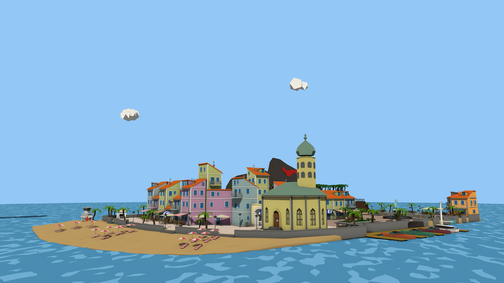 Включи island. Dash Island. Остров турун.