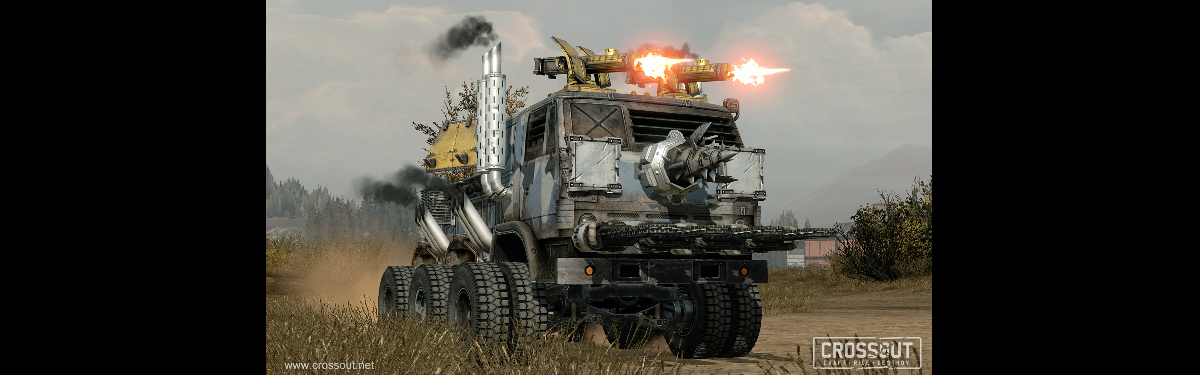 Гарро изучает фракцию Синдикат «Неоновый дракон» в Crossout ч.2