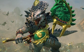 Total War: WARHAMMER II - Великий белый ящер готовится вступить в бой