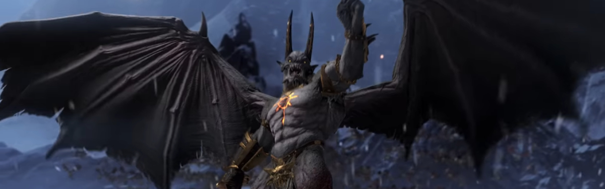 В трейлере Total War: WARHAMMER III показали Хаос Неделимый и демона-принца
