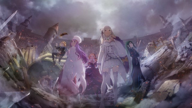 Пять тянок на руинах — арт третьего сезона «Re:Zero. Жизнь с нуля в альтернативном мире»