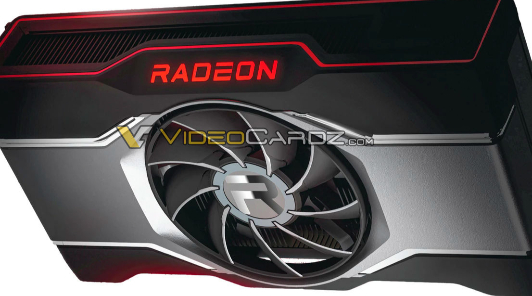 Рендер AMD Radeon RX 6600 XT показывает ее дизайн и дополнительное питание