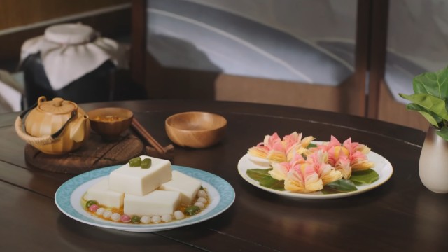 Печенья лотоса и миндальный тофу в новом кулинарном ролике Genshin Impact