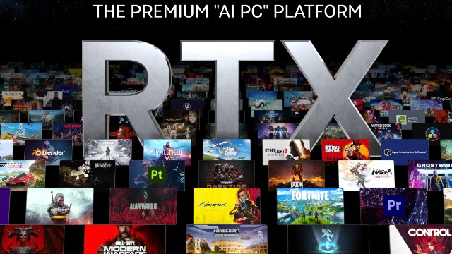 NVIDIA зовет RTX "премиумной" платформой для ИИ