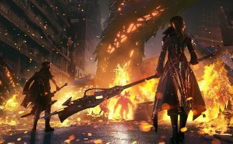 [gamescom 2019] Code Vein - Прогулка по огненной локации