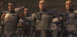 Капитан Рекс и бракованные клоны в ролике первого эпизода финала «Звездных войн: Войны клонов»